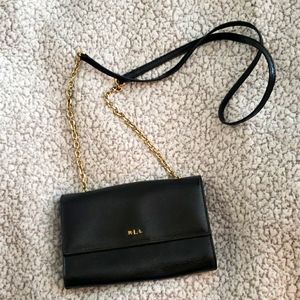 Ralph Lauren Crossbody Purse Black